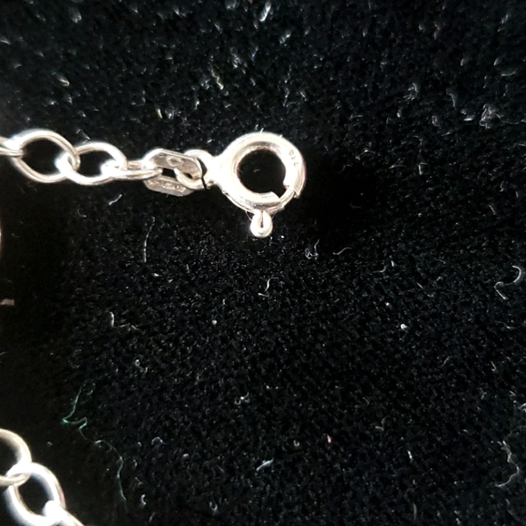 Beautiful Asian Inspired Charm Bracelet Sterling - Picture 4 of 6